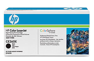 HP CE260X Black Toner Cartridge
